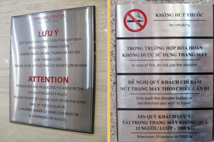 Làm bảng inox ăn mòn giá rẻ