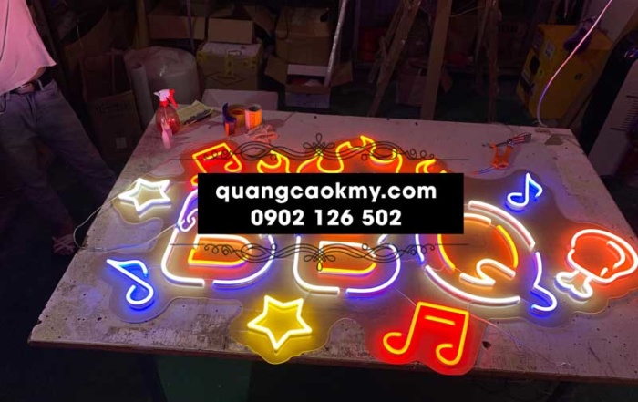 Mẫu chữ đèn led neon đẹp